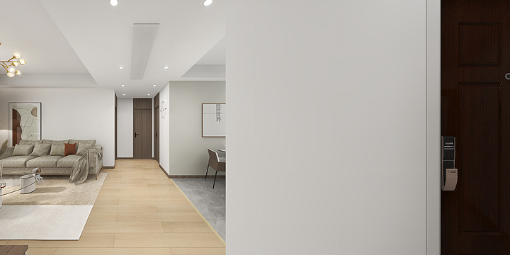 山水装修13102271888-三期冬博苑洋房105户型-装修设计方案