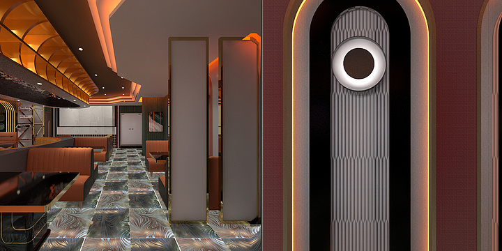 阿拉依丁·居拉提-乌鲁木齐市ASINA火锅店-装修设计方案