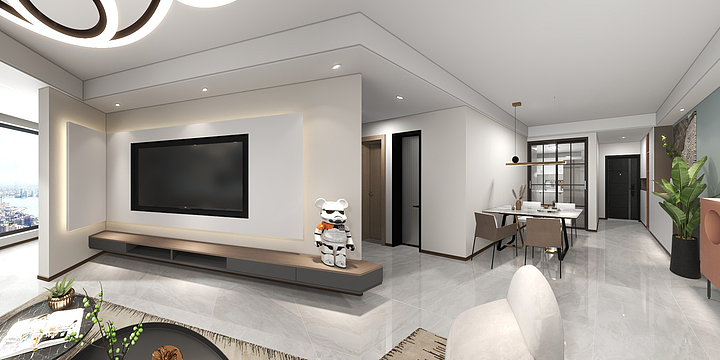 仁寿凡象工作室-麓溪澜岸-装修设计方案