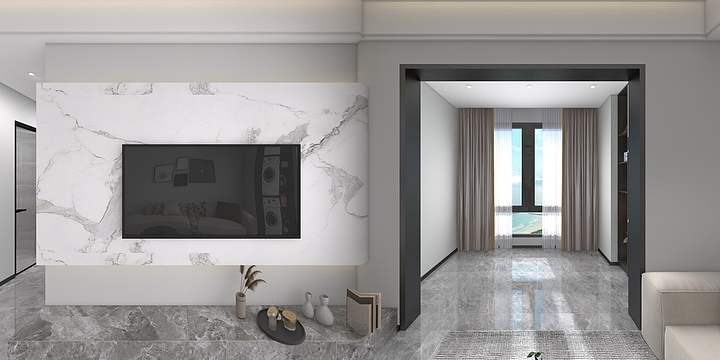 梨子设计-澜山89平-装修设计方案