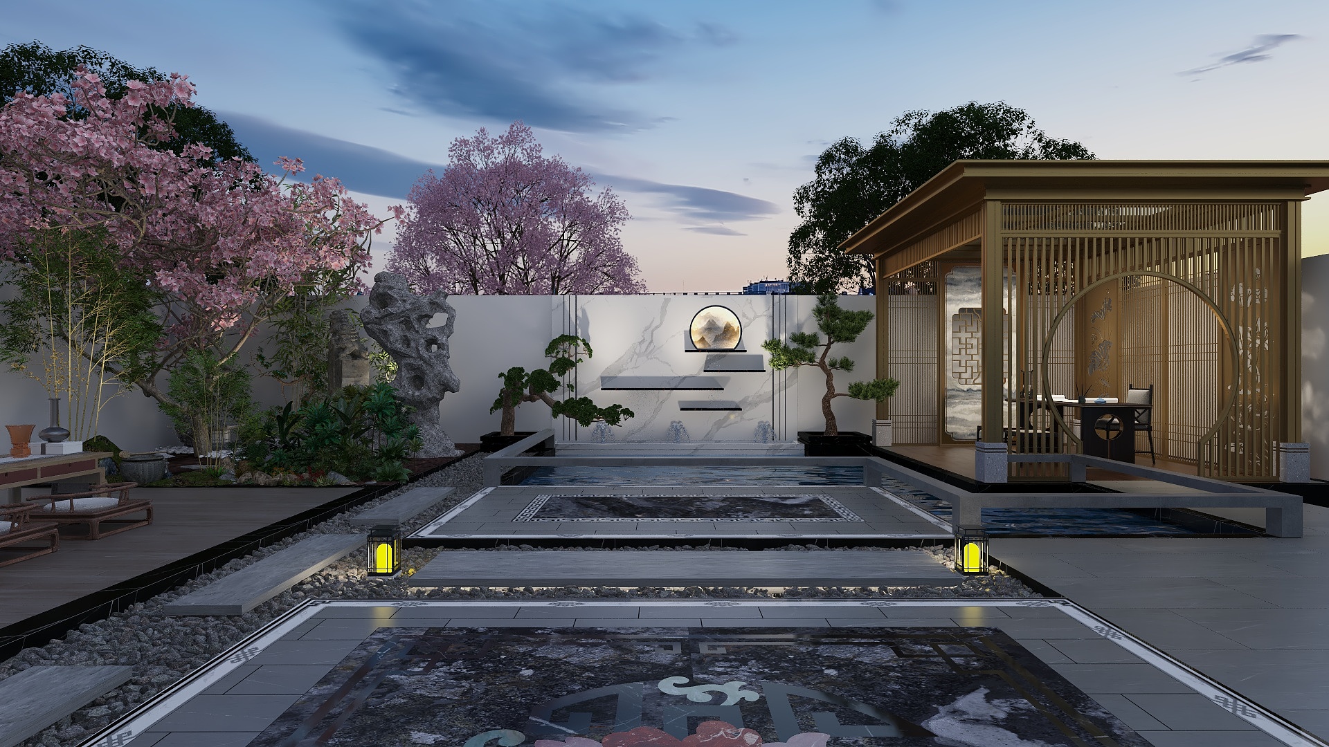 设计师-吴成昊-庭院设计-装修设计方案