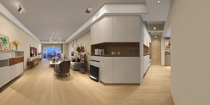 设计欧阳盼-金地梅陇镇-装修设计方案