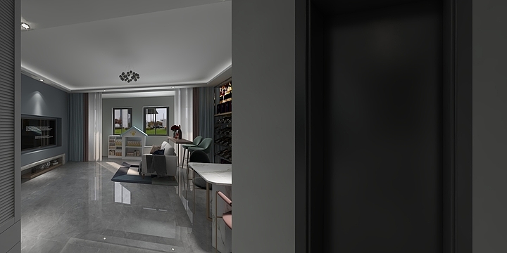 星空下的吻ciFy-瑞和园89.50㎡B户型3室2厅1卫-装修设计方案