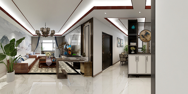 匠心鲁班15092099108-塞纳波斐小区-装修设计方案