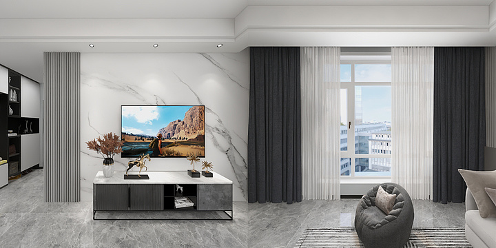 不吃萝卜的设计师-伯爵7-2-1203徐总-装修设计方案