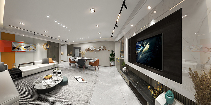 马钰6994-现代简约风格-装修设计方案