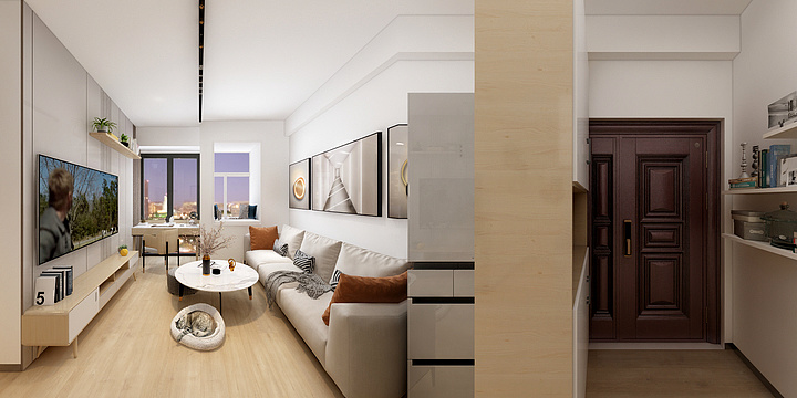 西部牛仔丨魂丨-洲际华府广场-杨女士-装修设计方案