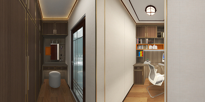 马钰6994-中式风格全屋设计-装修设计方案