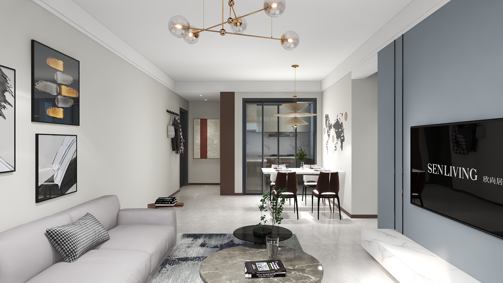 雍海装饰-金科博翠湾120平米.dwg-装修设计方案