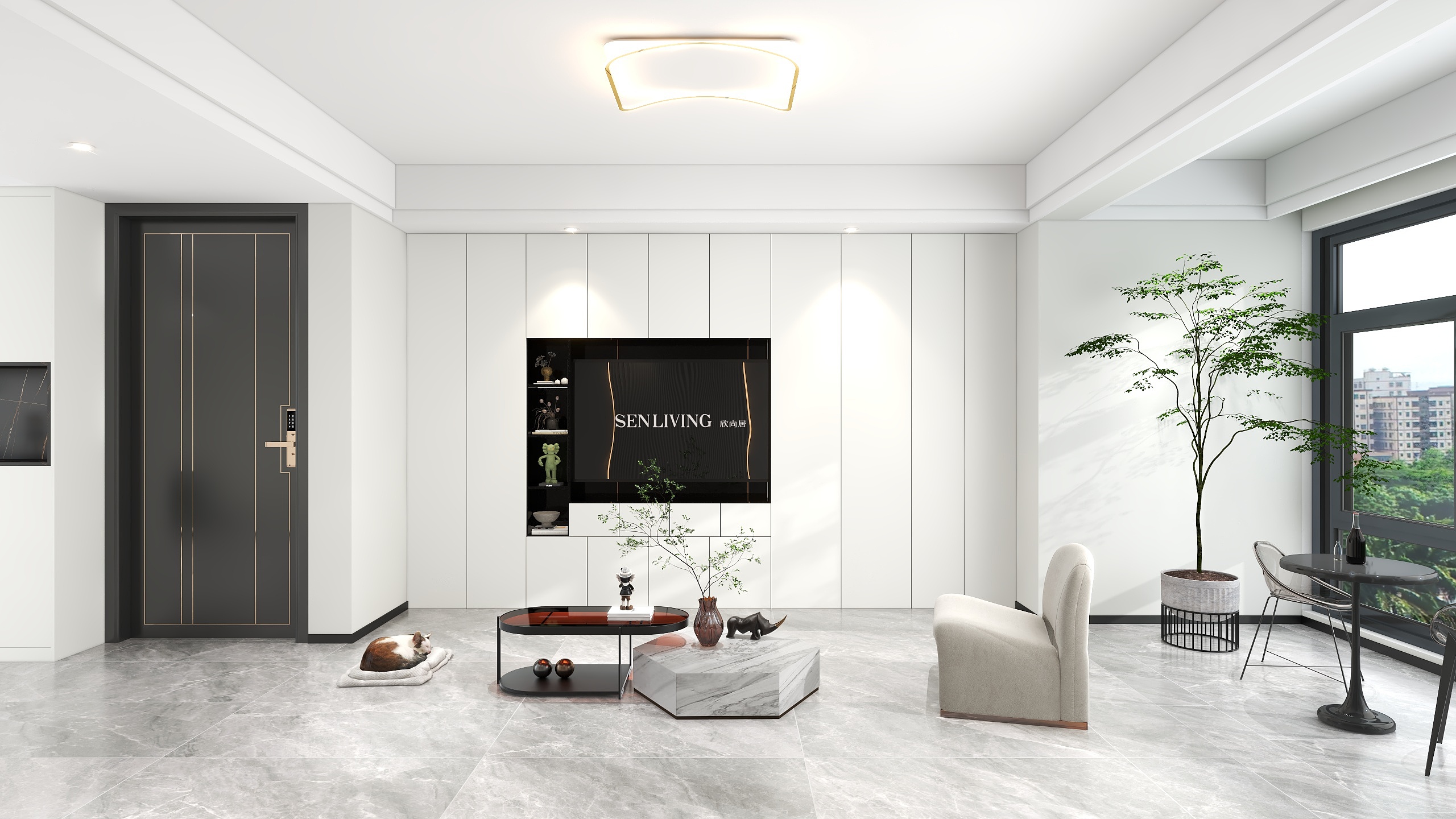 王源源源-三室二厅一零五方-装修设计方案