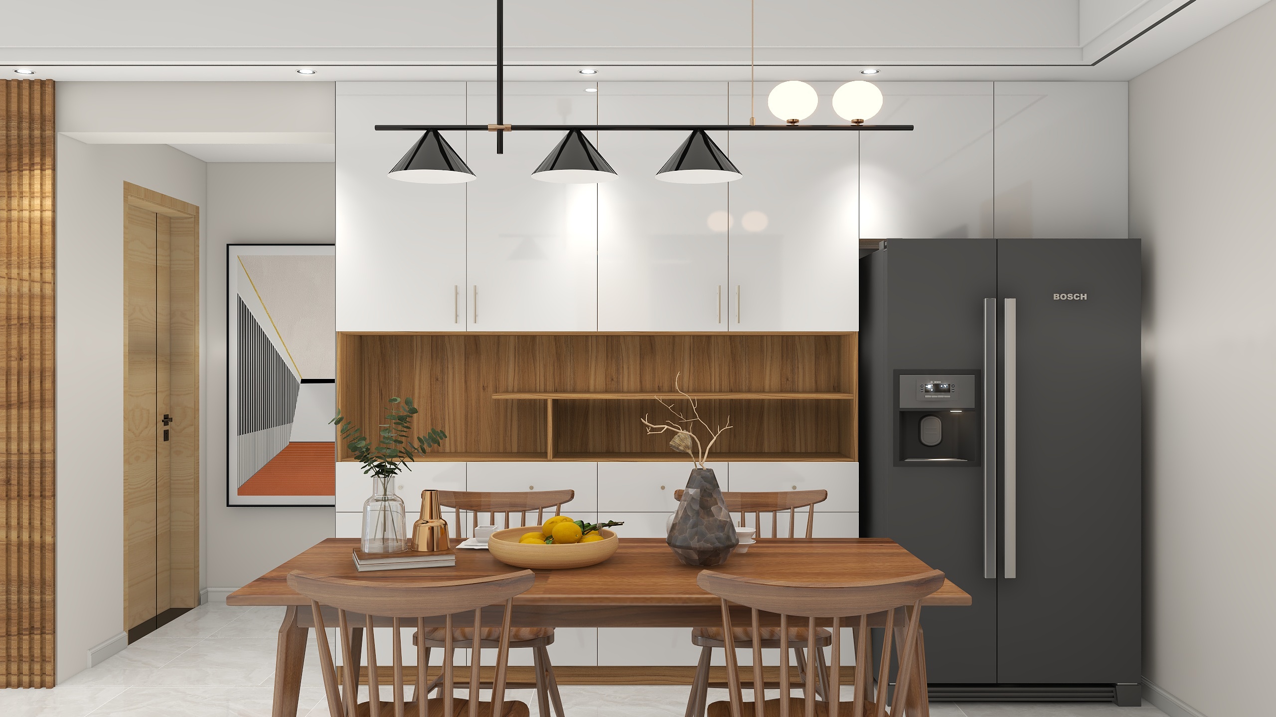 陈磊-原木风格装修效果图