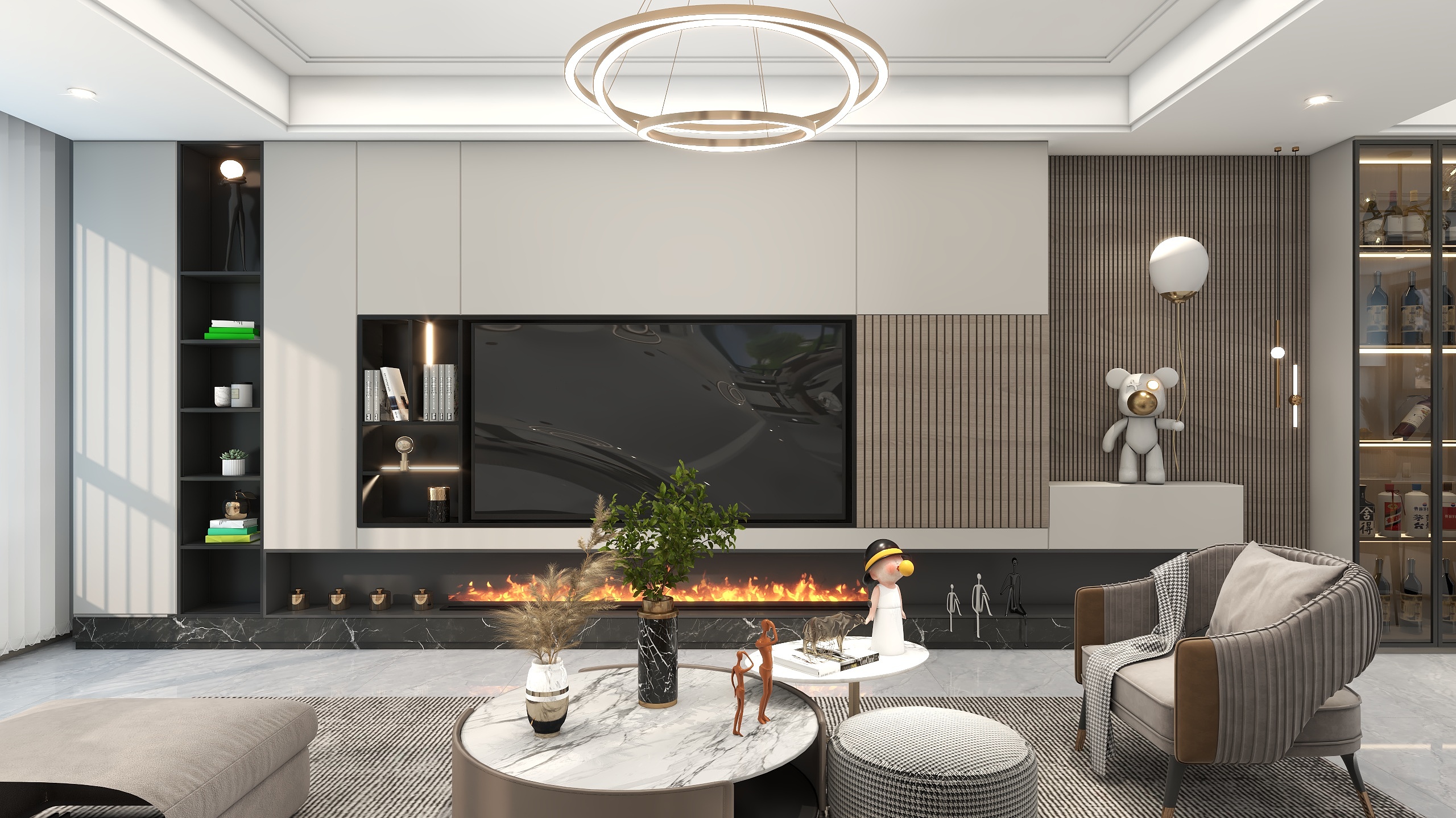 鹏之境工作室-【温婉·馨居】116平现代简约-装修设计方案