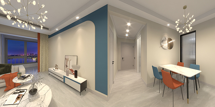 设计师曾铮-金科集美晴州114-装修设计方案