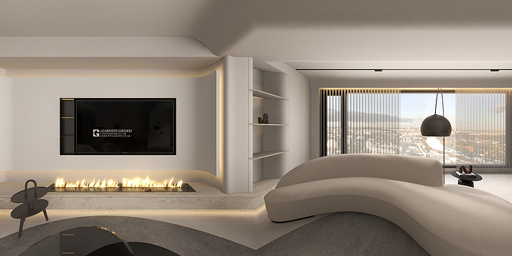 德州梓艺装饰工程有限公司-融创壹号院奶油极简私宅-装修设计方案