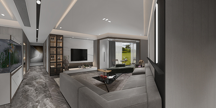 中鼎装饰设计有限公司-模板副本-118平方现代风格三居-装修设计方案