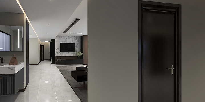 道尘丨空间设计-最是人间留不住，朱颜辞镜花辞树-装修设计方案