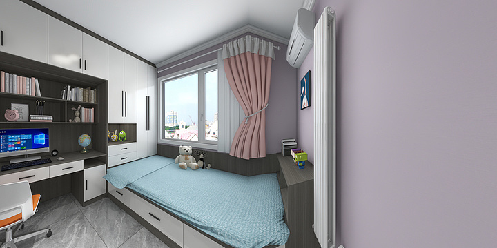 宝鸡爱尚家装饰-东星花园-装修设计方案