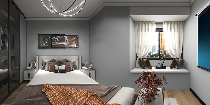 谈笑间淡忘-湾流-柴先生-装修设计方案