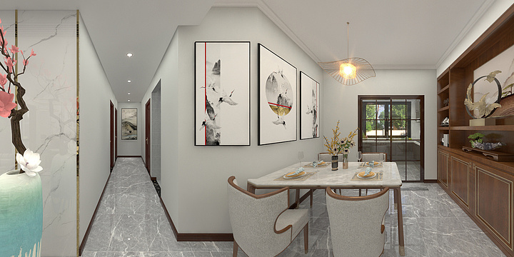 天行1990-翡翠滨江116酷家乐11.dwg-装修设计方案