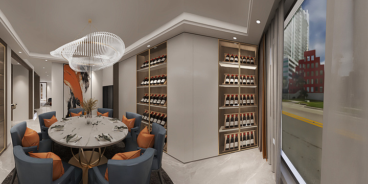 设计总监杨晓明-金山古镇龙和苑12幢-装修设计方案