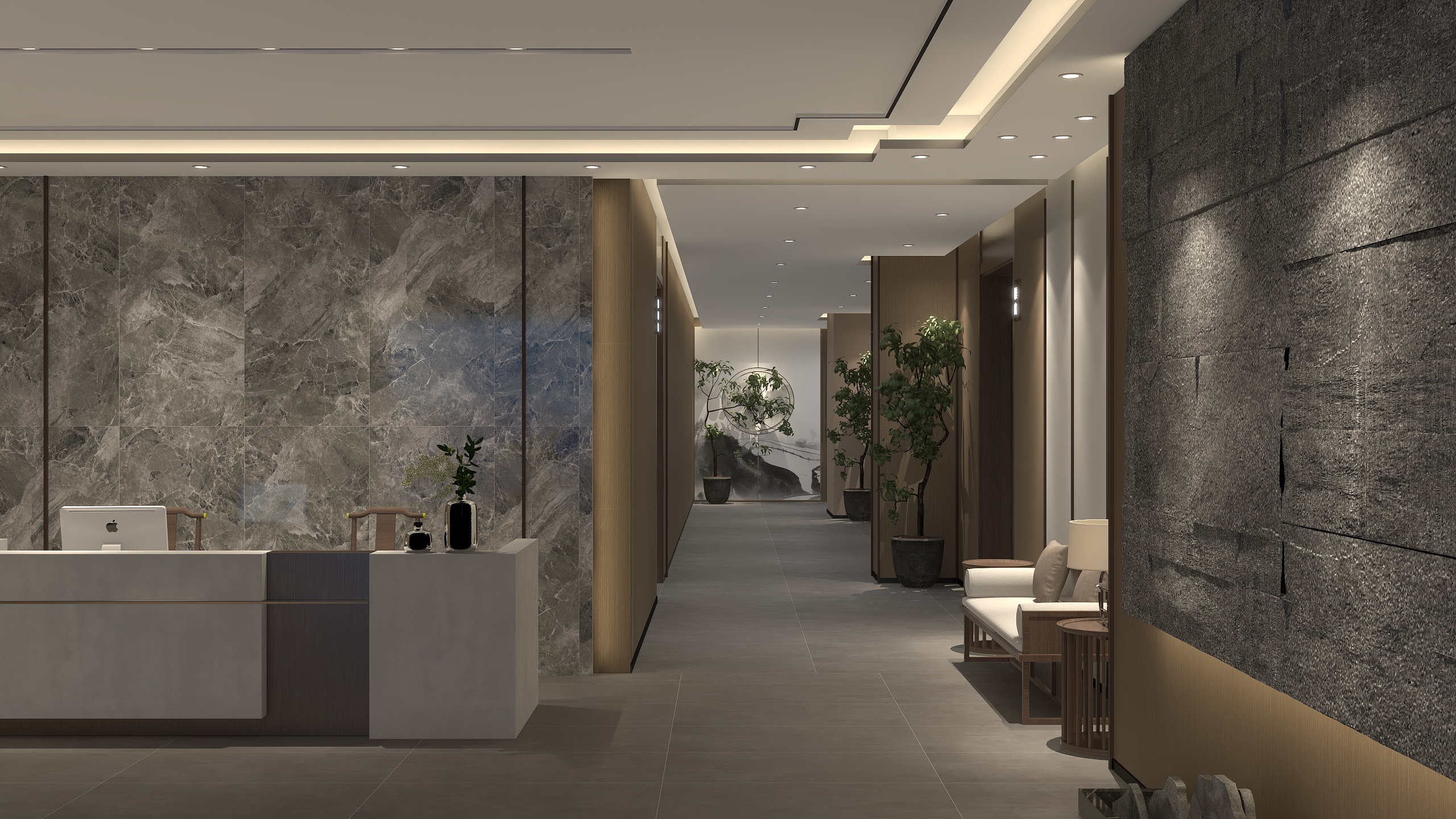 木禾设计-洗浴中心-装修设计方案