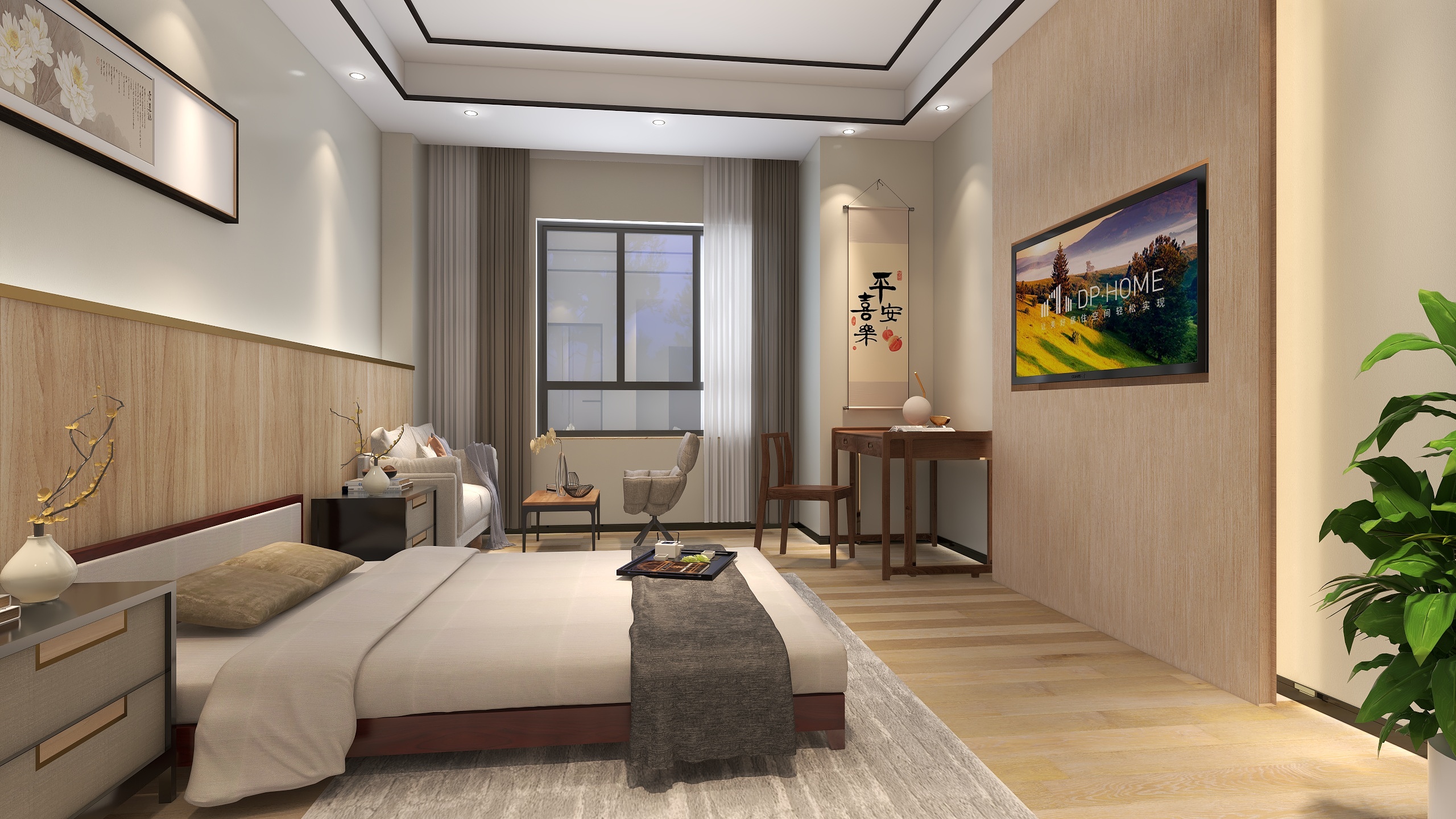 GSMs-某酒店客房.dwg-装修设计方案