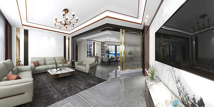 设计师刘英伟-铂金180-装修设计方案