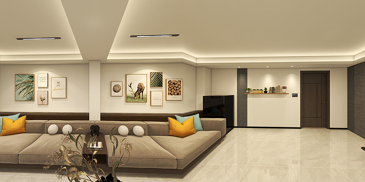 袁远斌-石碣海怡湾别墅地下室2022.5.5-装修设计方案