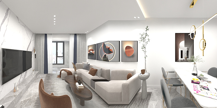 爱设计的姚姚-锦棠里.dwg-装修设计方案