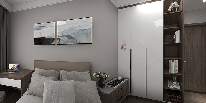 玉麒新艺家具定制小殷-模板副本-现代简约吊顶设计-装修设计方案