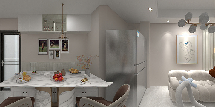 萌动萌动-永清小区801-装修设计方案