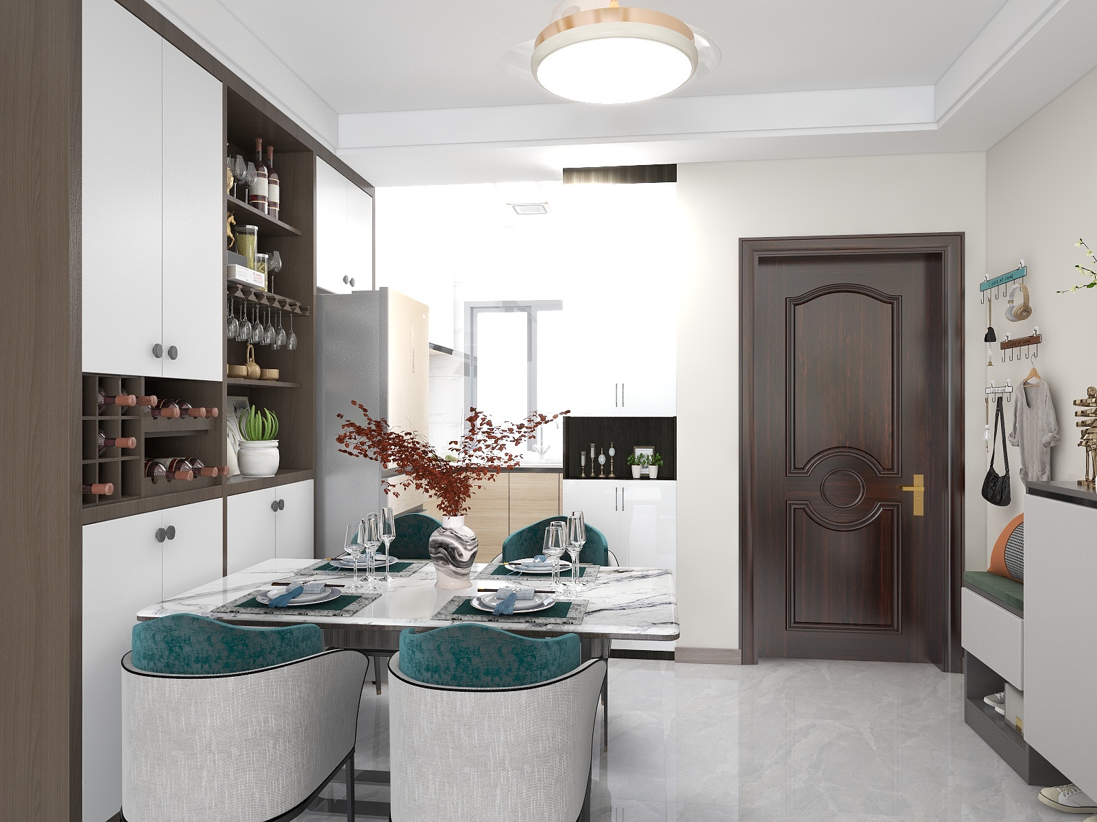 徐州度量衡空间装修设计-中梁16-1-3404效果图.d-装修设计方案