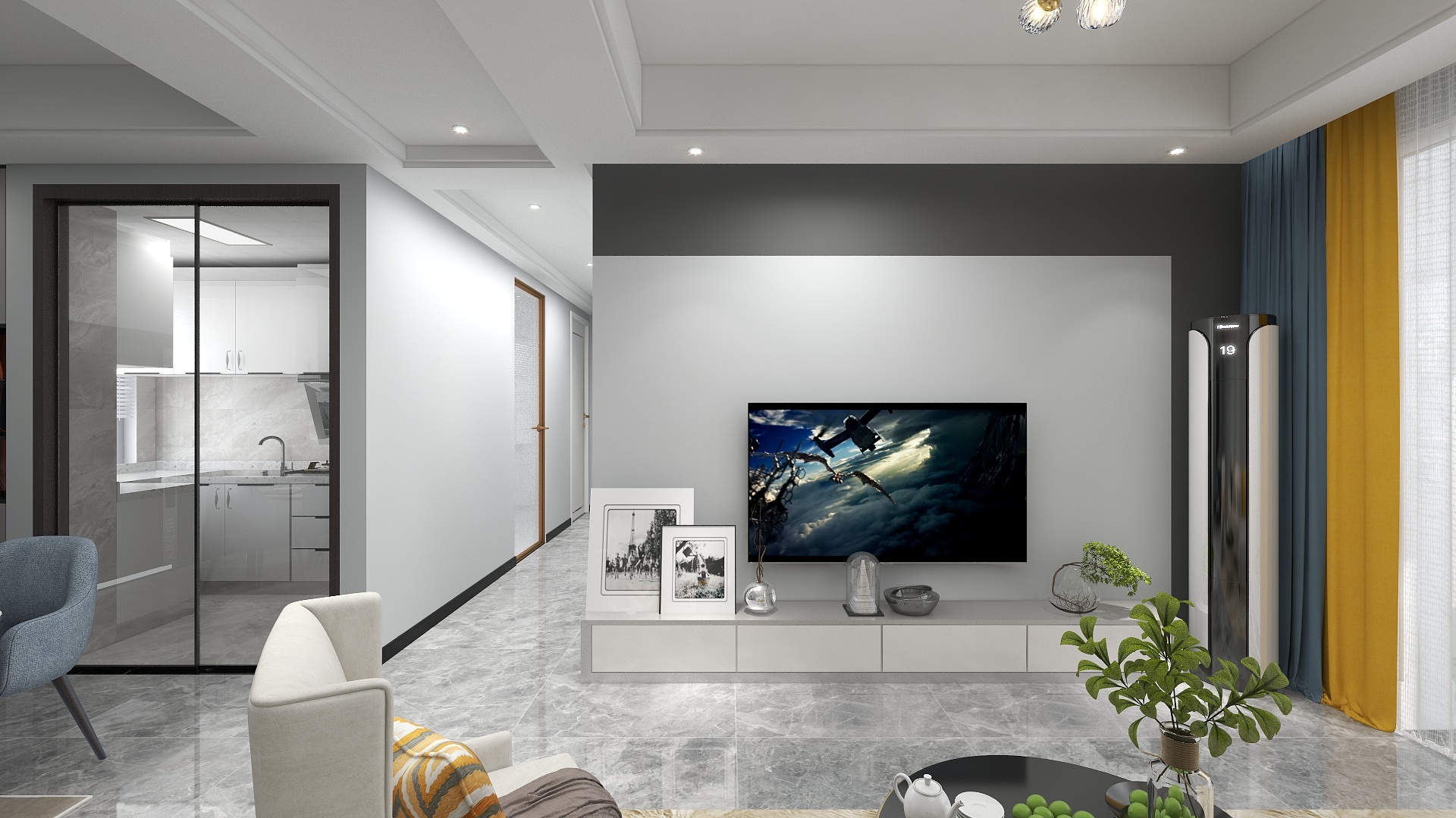 设计师玉京子-华邦装修效果图