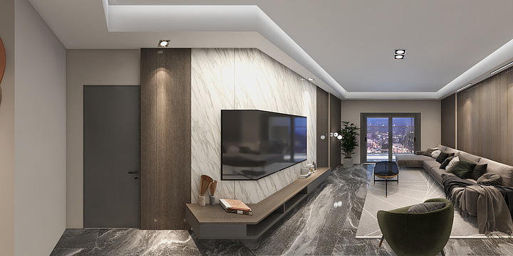 CHEN_呀-都市壹号-装修设计方案