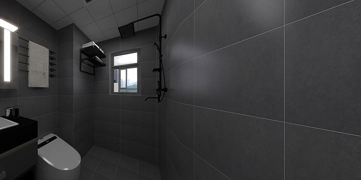 方岩室内线上工作室-穆领导蓝城绿洲99.5户型.dw-装修设计方案