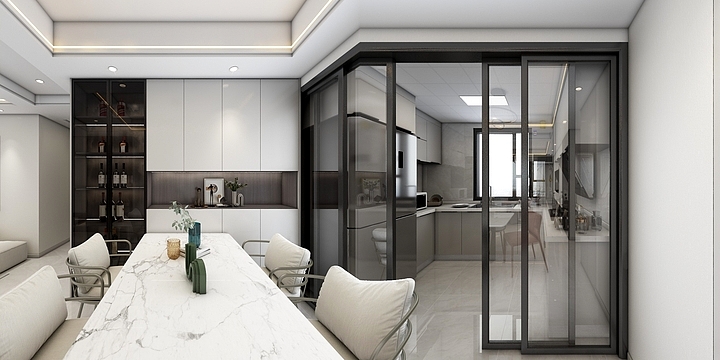 LiL-LH-碧桂园8-1001.dwg-装修设计方案