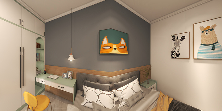 三色木全屋定制阿凤-石塘-装修设计方案