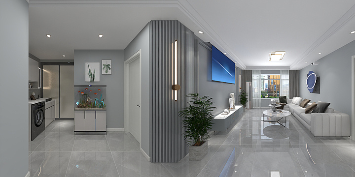 设计张婷-特变世纪广场5#2-301-装修设计方案