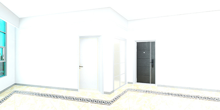 斑驳人生-瑞和园89.50㎡B户型3室2厅1卫-装修设计方案