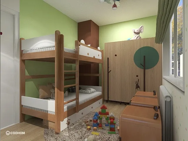 Yanista Creative的装修设计方案:Extra small children's room