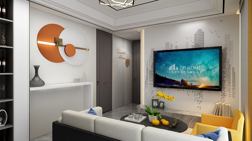 孙磊-瑞和园89.50㎡B户型3室2厅1卫-装修设计方案