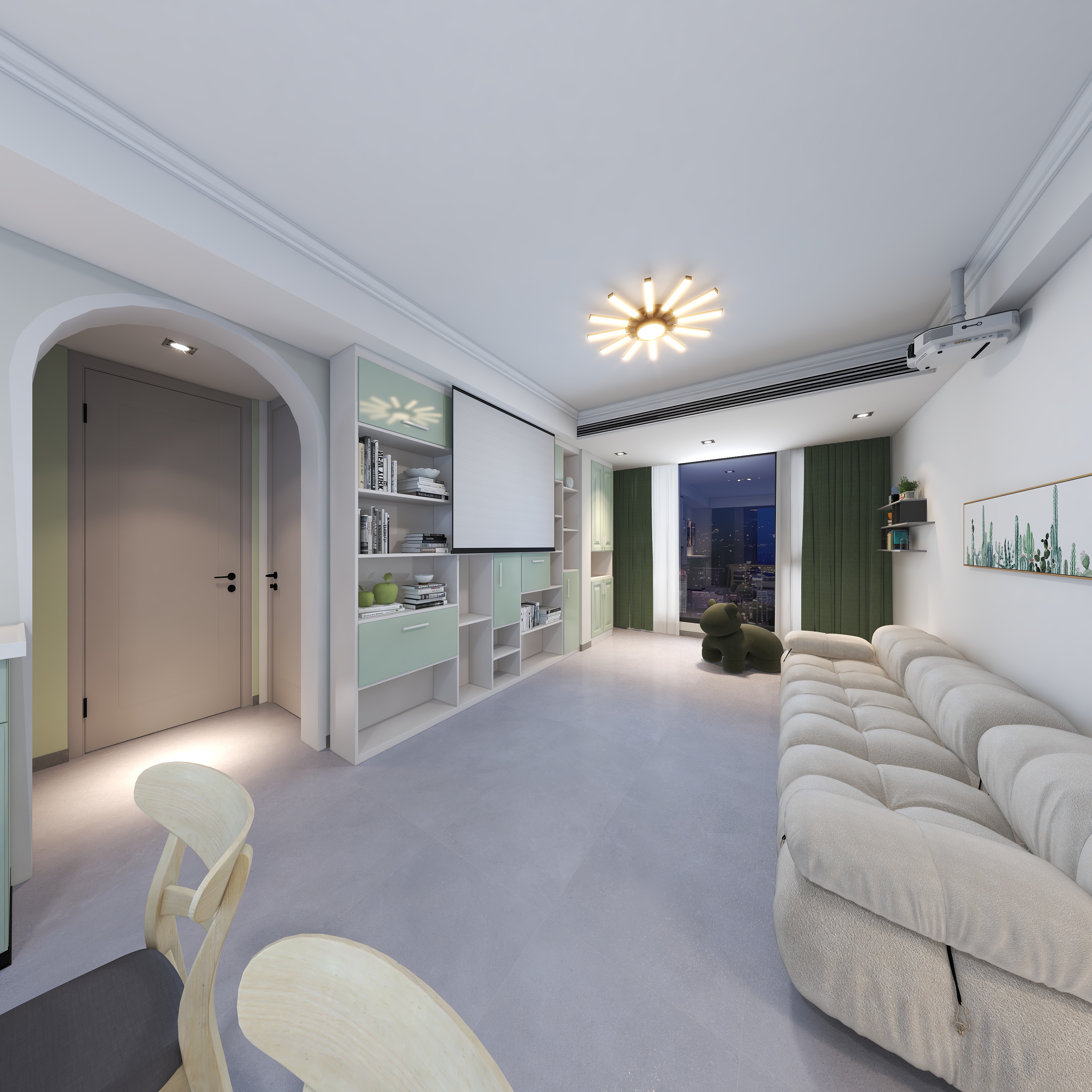 尐銘设计-金辉小清新-装修设计方案