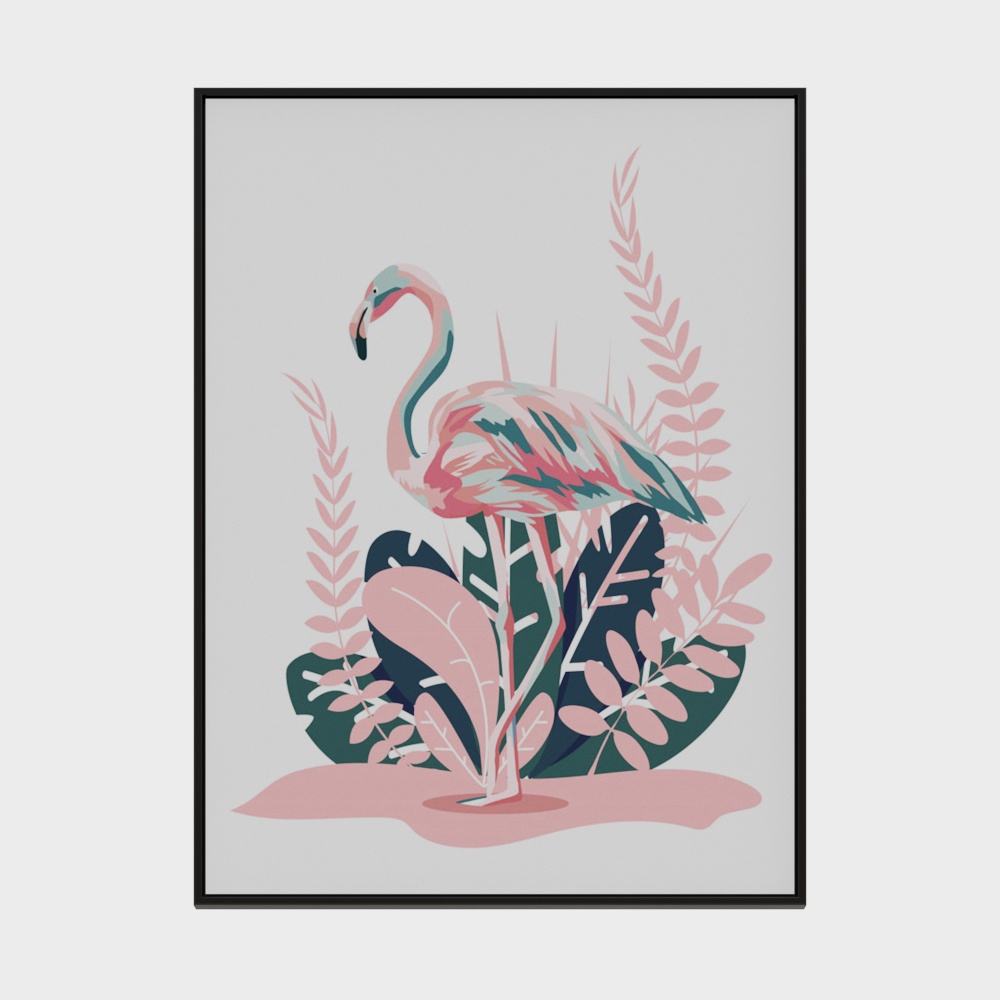 龙匠饰家-儿童房卡通系列-长方形装饰画-84