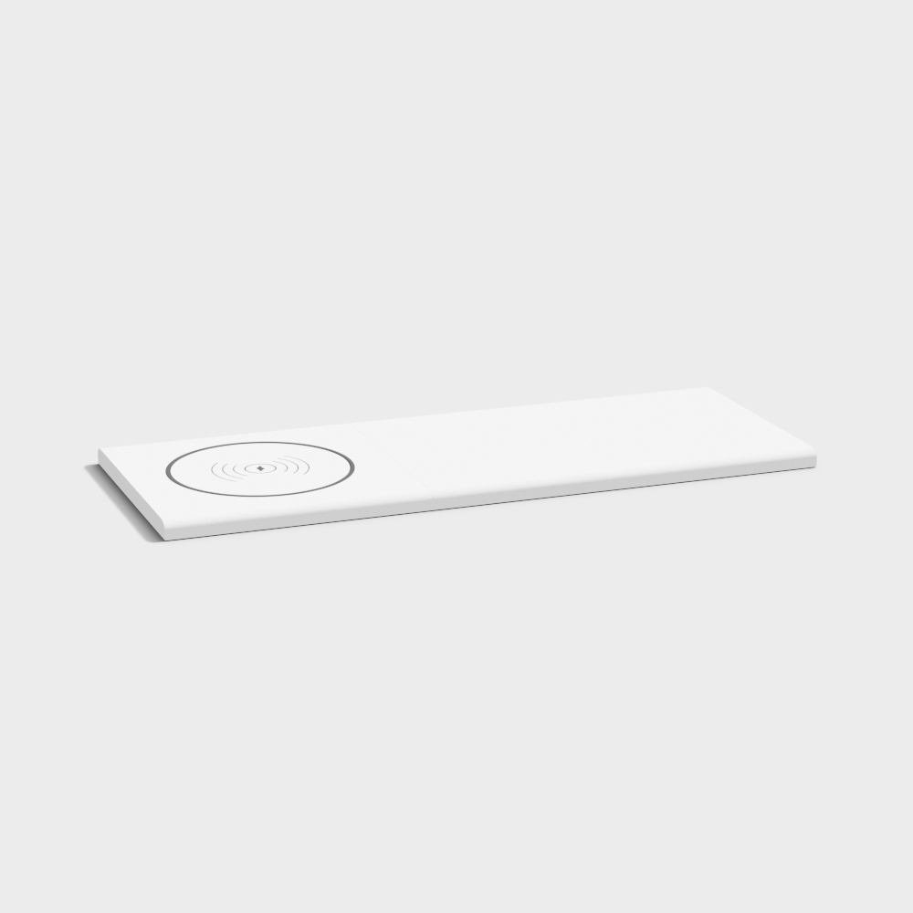 豪宜佳-办公桌插座-STS-SC01-白色3D模型