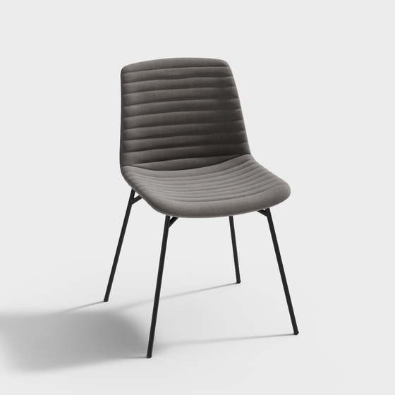 Scandinavian Dining Chairs,gray