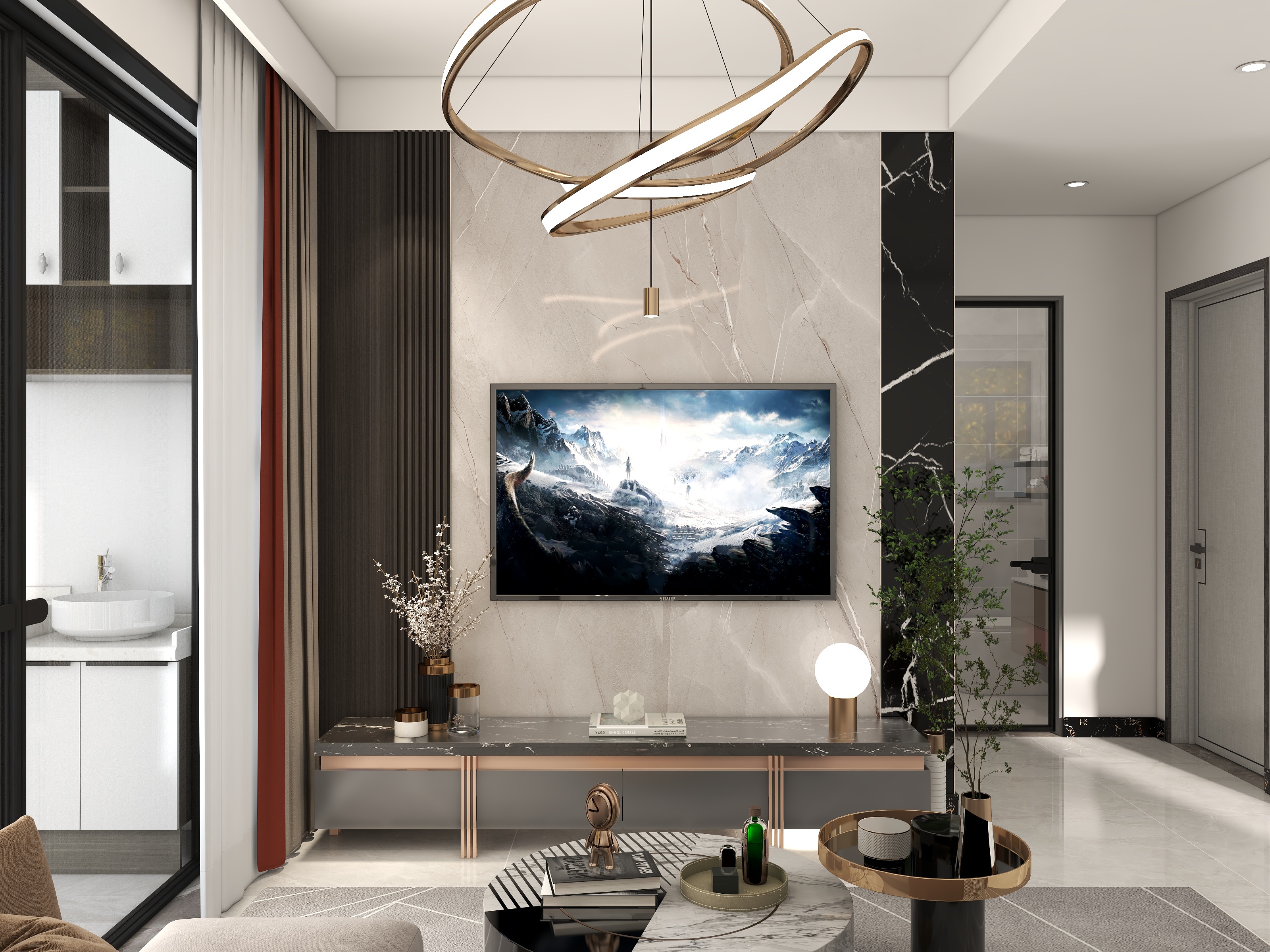 青橄榄装饰设计-书香水韵-装修设计方案