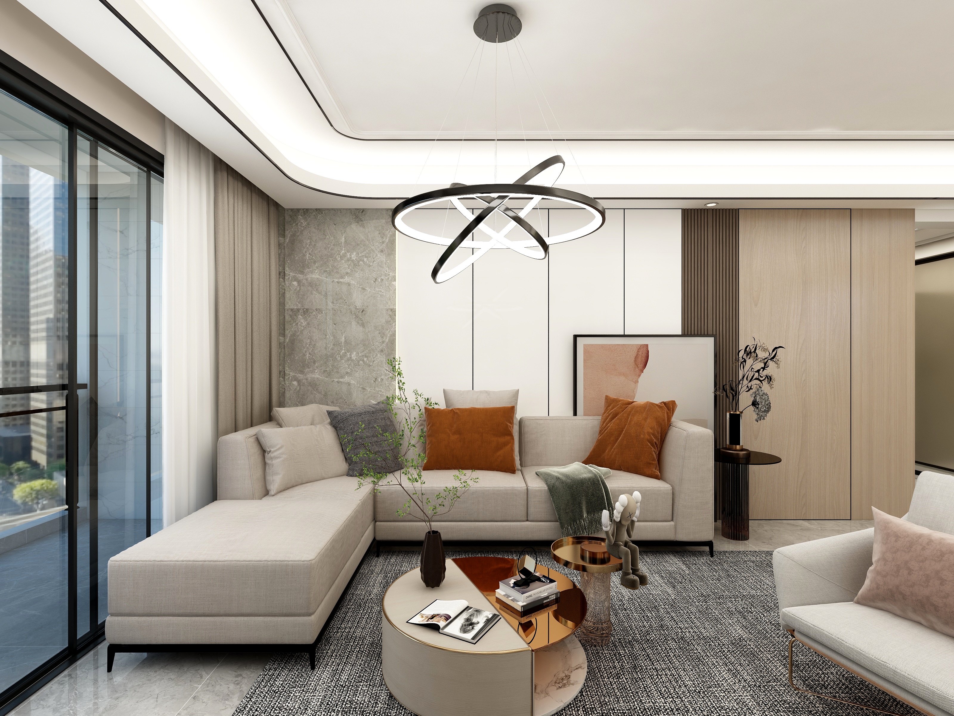 小小胖子啊-现代简约-装修设计方案