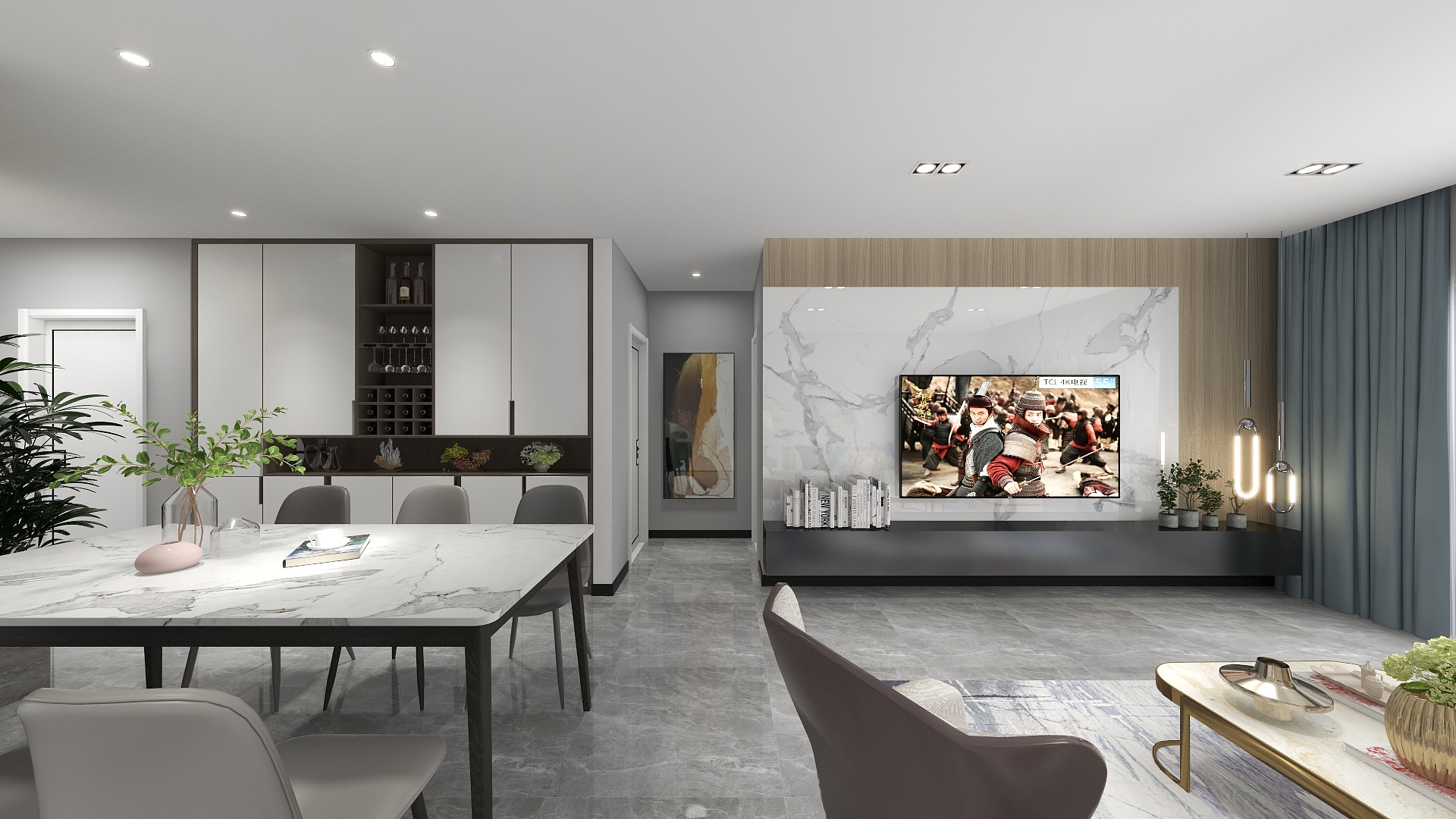 设计师玉京子-远大玫瑰园八号楼装修效果图