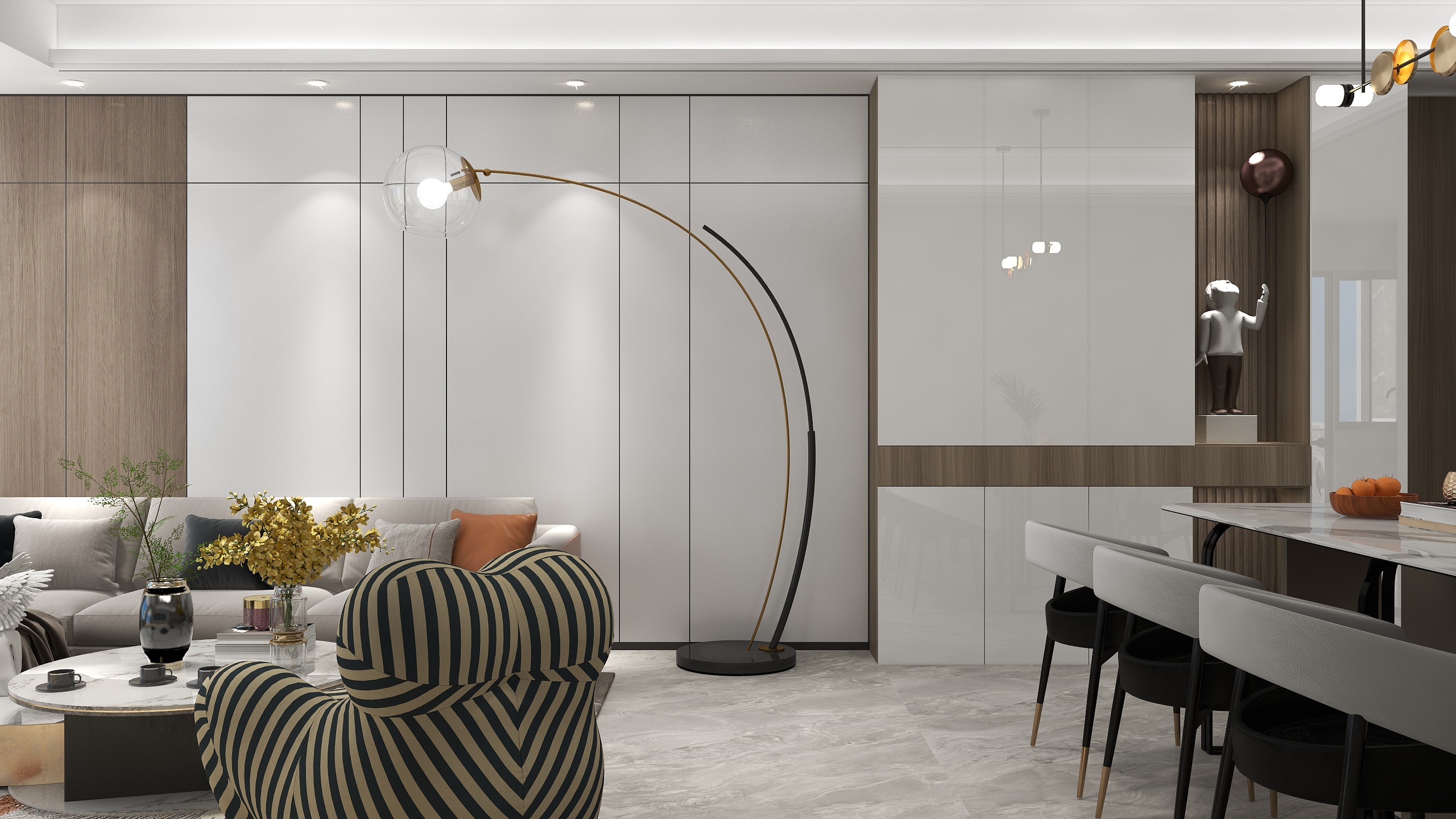 张光杰设计-现代风格设计.dxf-装修设计方案