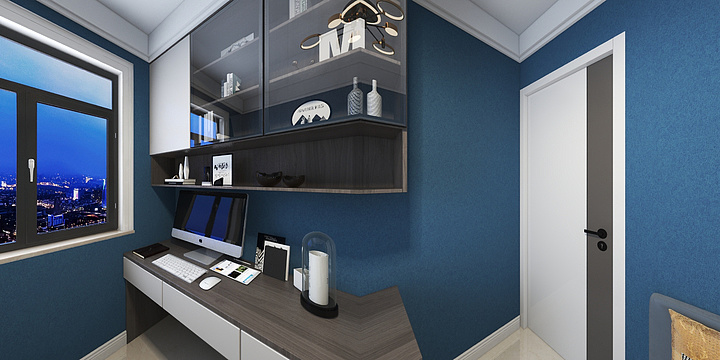 银领设计-馨康公寓2-2-101.dwg-装修设计方案